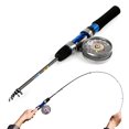 thumbnail image 4 of Sougayilang Ice Fishing Rod Winter Short FRP Fiber Lightweight Spinning Fishing Pole, 4 of 7