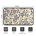 thumbnail image 5 of Pioneer Flower Floral Print Pattern Door Rugs,Washable Non Slip Door Mats Indoor,Decorative Door Mats,Entry Mat Indoor for Entrance,Bedroom,Kitchen,Bathroom,30"x17", 5 of 6