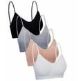thumbnail image 1 of Sujetador camisola de 4 piezas (L) con relleno para mujer, 1 of 5