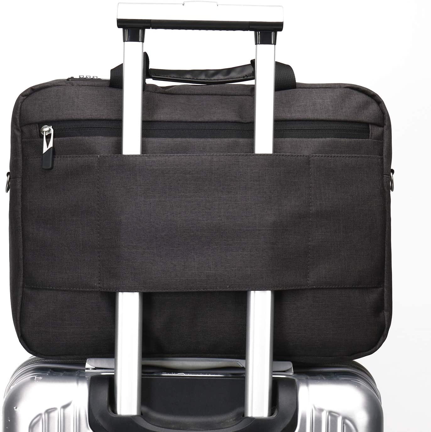Omnpak Locking Briefcase 15.6 Inch,Hippa Document Bag Laptop Bag With  Combination Lock,Water Resistant Messenger Shoulder Bag Notary Carrying Case  for Men Fits Computer,Notebook,MacBook - Walmart.com
