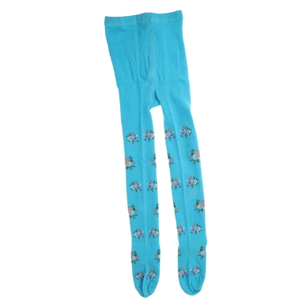 Los Niños Pequeños Niños Niñas Medias Pantys Medias Tramo Florales Verdes Sunnimix Calcetines de chicas
