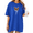 Blue, variant on COZYMY Women's Y2K Butterfly Graphic Short Sleeve Shirt Soft Cotton Black Crewneck Summer Tee