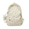 Mochila con estampado floral para niñas, estudiantes universitarios, mochila escolar de viaje fresca