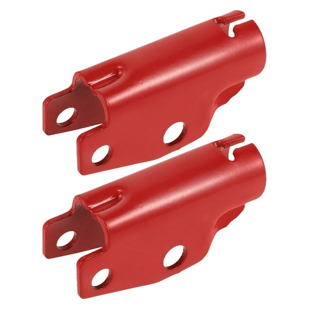 2 piezas de manijas de gato hidráulico de alta resistencia, accesorio de gato horizontal, adaptador de gato de coche confiable, accesorios de elevación, manijas de repuesto duraderas, conector