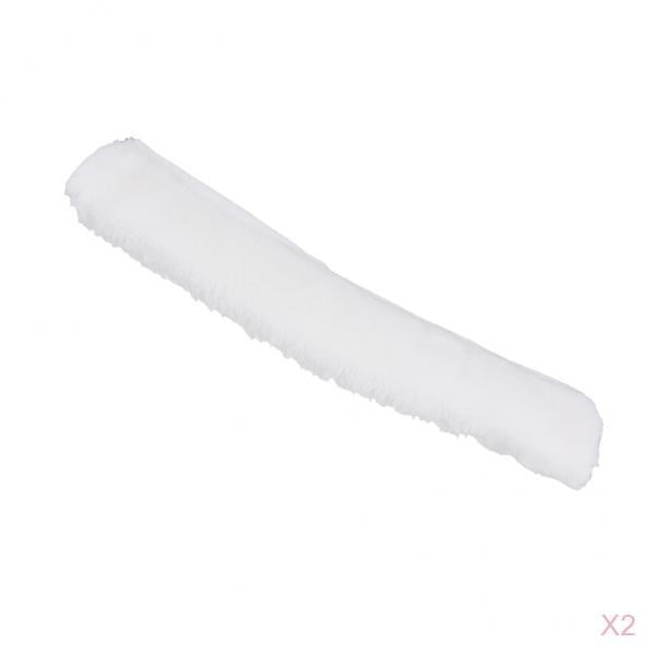 2PC Microfibra Ventana Scrubber r de Manga Reemplazo de Paños 35cm Sunnimix Limpiador de ventana