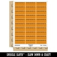thumbnail image 2 of Please Deliver To Blank Letter Package Mail Sticker Set - Orange - Matte Finish - 1.75" Medium, 2 of 7