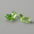 thumbnail image 2 of 100pcs Handmade Lampwork Beads Tulip Green 6.5x14x5mm Hole: 1mm, 2 of 2