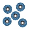 thumbnail image 2 of Poly Strip Abrasive Disc Rust Paint Remover Cleaning Grinding Wheel for Angle Grinder, 5pcs, 2 of 7