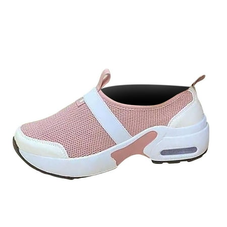 

Sneakers for Women Women S Color Matching Fashion Casual Set of Seet Sports Breathable Mesh Shoes
