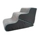 thumbnail image 1 of Escaleras para perros de 3 escalones, rampa para sofá cama, funda extraíble y respaldo antideslizante (43 cm de ), para gatos y perros mayores., 1 of 10