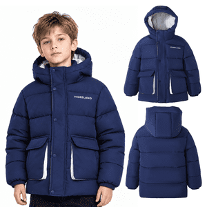 HILEELANG Kids Big Boys Winter Puffer Jacket