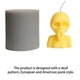 thumbnail image 4 of Molde De Silicona Para Velas, Vela De Modelado Seguro, Suministros Para Hacer Velas Suaves, Molde De Jabón Alienígena, Vela De Modelado De Jabón Multifuncional Para Mesa De Oficina Interior Methold HA027575-02, 4 of 7