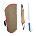 thumbnail image 3 of jinwen 3 Pack Dog Bite Arm Sleeves - Pet Training Stick - Training Set for Small Medium Red, 3 of 9