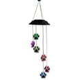 thumbnail image 1 of Campana de viento solar con estampado de pata de oso y LED de colores ANGGREK  Otros, 1 of 8