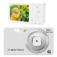 thumbnail image 2 of Cámara digital Cámara digital 4K 56MP con pantalla LCD de 2,7 pulgadas Vlogging Enfoque automático y lapso Mini cámaras portátiles compactas para viajes y fotografía Cámaras digitales, 2 of 9