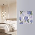 thumbnail image 4 of Blue Hydrangea Decorative Light Switch Plates Switch Cover Decorative Wall Plates Ideal for Living Room Kitchen Bedroom and Study, 4 of 8