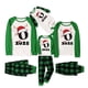 thumbnail image 2 of Pijamas familiares con estampado de cuadros navideños de moda, mono de bebé, monos de poliéster para bebé, 2 of 4