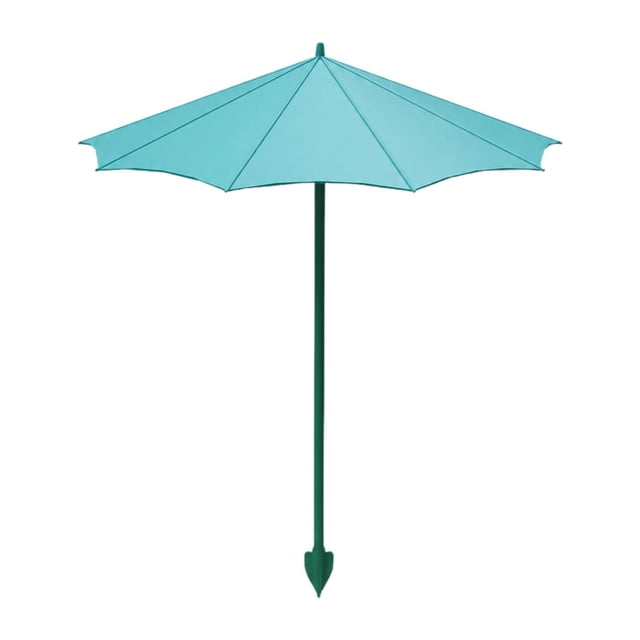 davian Parasol pour Plantes d'Extérieur, Pare-Soleil pour Fleurs, Portable, Résistant aux Intempéries, Polyvalent, Parasol d'Ombre pour Plates-Bandes, Bleu