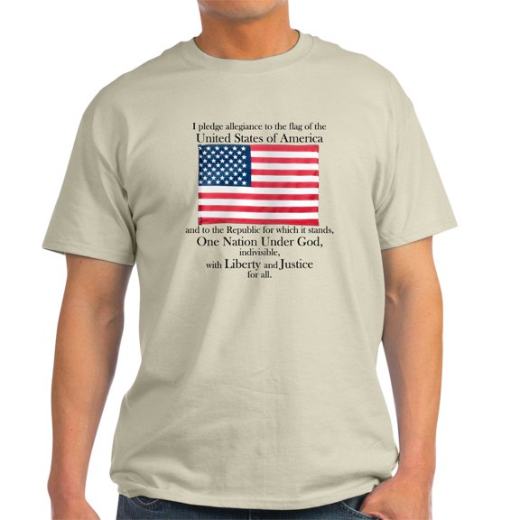 CafePress - Pledge Of Allegiance T Shirt - Men's Classic Graphic T-Shirt