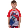 thumbnail image 3 of Transformers Pajamas Boys' Raglan Short Sleeve and Pant 2-Piece PJ Set, 3 of 7