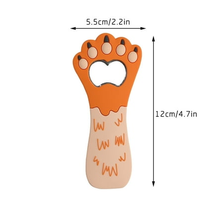 

Gyedtr Spring Home Decor Beer Opener Cartoon Cat S Paw Wine Opener Magnetic Bottle Opener Refrigerator Sticker Household Wine Opener