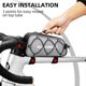 thumbnail image 4 of Bolsa para tubo superior de bicicleta ROCKBROS 22x10x6 cm 1 L negra, 4 of 8