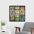 thumbnail image 3 of Great Big Canvas "Jazz Trio"  by Tim Nyberg Black Burgundy   Wrapped Canvas Print Wall Artwork, 3 of 7