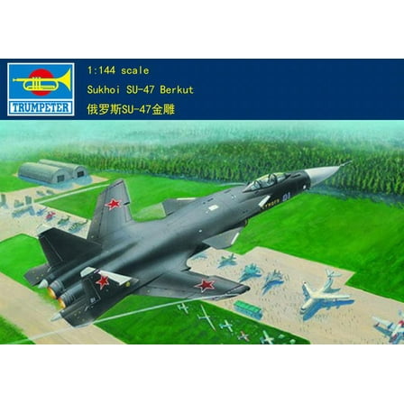 Trumpeter 01324 1/144 Scale Sukhoi SU-47 Berkut Model kit in limited
