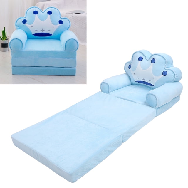 Sofá Para Silla Para Niños Pequeños, Sofá Cama Con Tapa Abierta Que Atrae La Atención, Sofá Convertible En Tumbona, Dibujos Animados Encantadores Para Leer