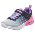 thumbnail image 1 of Zapatilla Skechers Microspec Max Plus para niñas, color gris y rosa, talla 12, 1 of 7