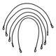 thumbnail image 1 of FENGGUIQU 5Ud Cordones Elásticos Bungee Negros Resistentes Para Fijar Toldos Y Trampolines, 1 of 8