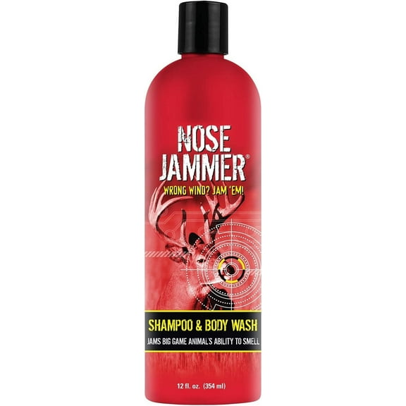 Scent Eliminator Shampoo & Body Wash for Hunting Accessories ,12 oz, Unscented, Organic, Free from Sulfate , Paraben & Dye, Moisturizes and Refreshes