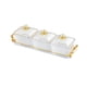 thumbnail image 4 of Bandeja de plástico para refrigerios Strade Fareast Limited Bandeja para servir frutas con tapa de plástico 12,40 pulgadas x 3,74 pulgadas x 3,74 pulgadas Transparente, 4 of 8