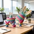 thumbnail image 7 of 3D Printed Easter Eggs with Bunny Inside,8.46 inch,Rabbit Egg Figurine Desktop Ornament, Unique Easter Gift Set, 7 of 7