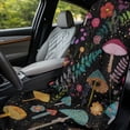 thumbnail image 3 of Xixirimido Abstract Mushrooms Print Car Seat Towel Covers Car Accessories Athletic Running Towel Post Workout Sweatproof Washable Bucket Seat Cover Non Slip for Outdoor Sport, 2 Pack, 3 of 8