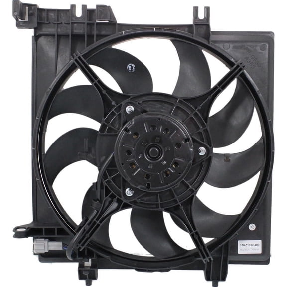 Cooling Fan Assembly For 2008-2018 Subaru Impreza Forester Crosstrek WRX