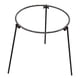 thumbnail image 3 of Soporte para ollas con trípode para fogatas, patas plegables, soporte para sartenes y woks, multifuncional para fuego abierto Anillo individual de 34 cm, 3 of 7