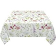 thumbnail image 2 of Square Tablecloth 54 X 54 Inch, Floral Table Cloth, Farmhouse Tablecloths for Kitchen Tables, Washable Spill Proof Polyester Table Cover for Party Dining Room Decoration, 2 of 6
