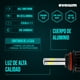 thumbnail image 4 of Luces Led para Auto - EVOLUM - Modelo Monster 12,500 lúmenes - Resistencia al Agua - Haz de luz Perfecto: Luz Blanca, 4 of 6