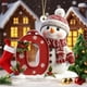 thumbnail image 5 of Adornos navideños, adornos navideños, regalos navideños, 26 letras, decoración para árbol de Navidad, colgante, adornos para árbol de Navidad, adornos navideños DIY, decoración navideña, decoración co, 5 of 9