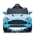 thumbnail image 2 of KingToys Blue 2026 Licensed Aston Martin DB X 12V Kids Ride On One Seater Car With Remote Control, 2 of 5