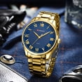 thumbnail image 3 of CURREN Simple Quartz Men's Watch Stainless Steel Band for Business Luxury Dress Wristwatch Fashion Clock Original Brand, 3 of 5