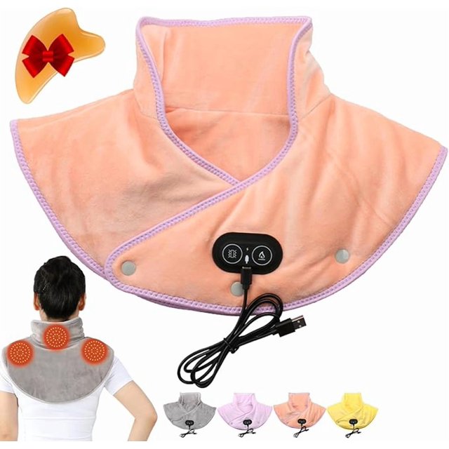 Lifweb Thermaease Pro, Lifweb Therma Ease Pro, Thermaease Pro Heating Pad, Grishay Thermaease Pro, Portable USB Heating Pad with Auto-Off Timers, 3 Heat Levels Plus 3 Massage Modes, 60S Fast Heating