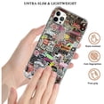 thumbnail image 2 of fashion pop art collage Case for iPhone 14 Pro,Aesthetic Art Design TPU Bumper Cover Case, 2 of 5