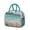 Blue-green-2, variant on Lunch Bag Lunch Box for Women Reusable Insulated Lunch Bags,Water-Resistant Sea Shell Starfish Beach Pattern Cooler Lunch Tote Bag, Large Capacity for Work Travel Picnic
