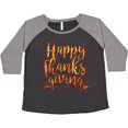 thumbnail image 3 of Inktastic Happy Thanksgiving with Leaf Arrow in Fall Colors Women's Plus Size T-Shirt, 3 of 5