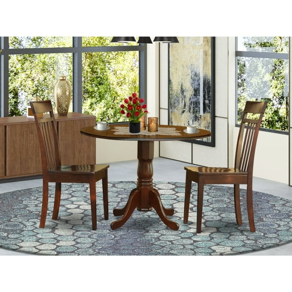 Maykoosh Artisanal Artistry Dining Set-Drop Leaf Table And Dining Chairs