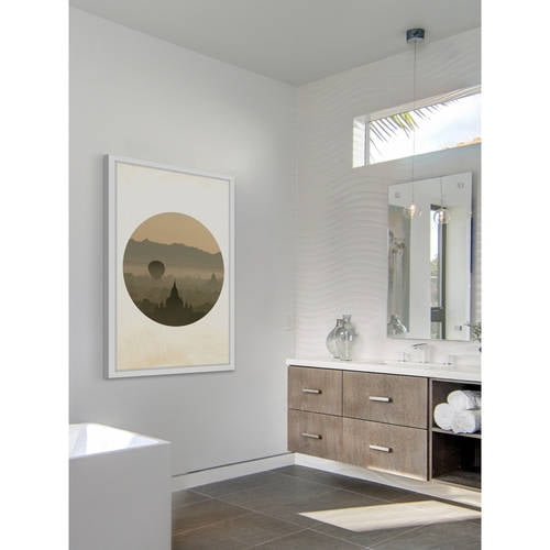 Marmont Hill "Balloon Russia" Framed Painting Print