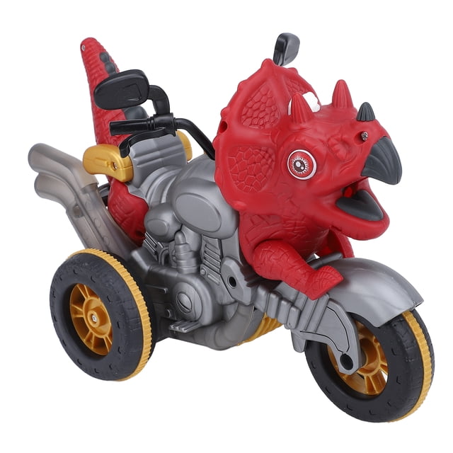 Juguete Modelo De Motocicleta De 3 Ruedas, Plástico Fuerte Capacidad De Escalada Modelo De Motocicleta De 3 Ruedas Para Niños Con Luz Para El Hogar