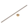 thumbnail image 1 of Tornillo de Avance de Acero Inoxidable T8 Baoblaze con Tuerca de Latón 250mm, 1 of 8
